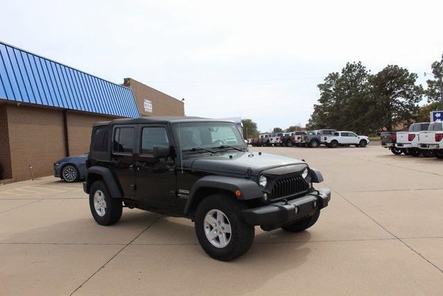 used 2017 Jeep Wrangler Unlimited car, priced at $20,603