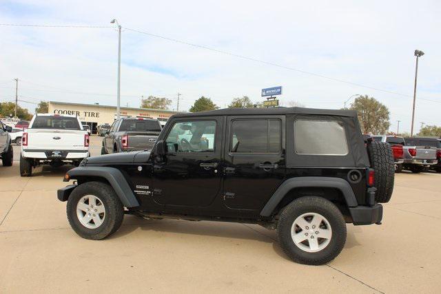 used 2017 Jeep Wrangler Unlimited car, priced at $20,603