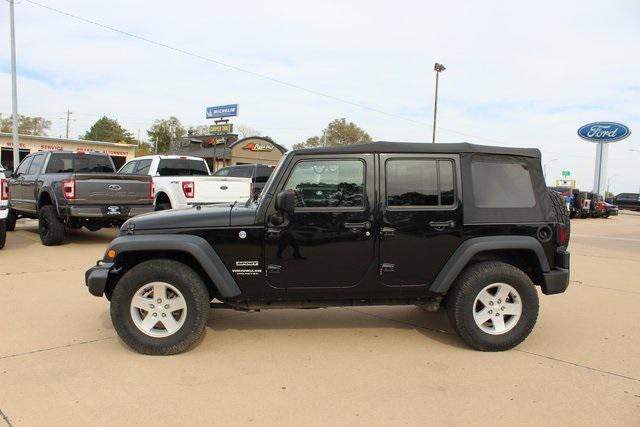 used 2017 Jeep Wrangler Unlimited car, priced at $20,603