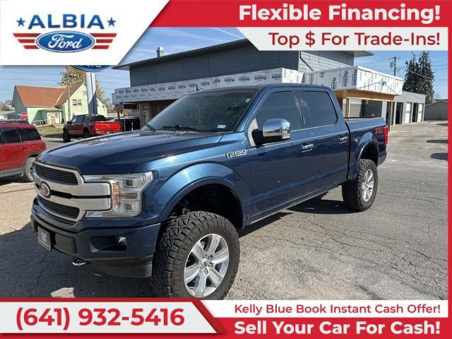 used 2018 Ford F-150 car, priced at $33,900