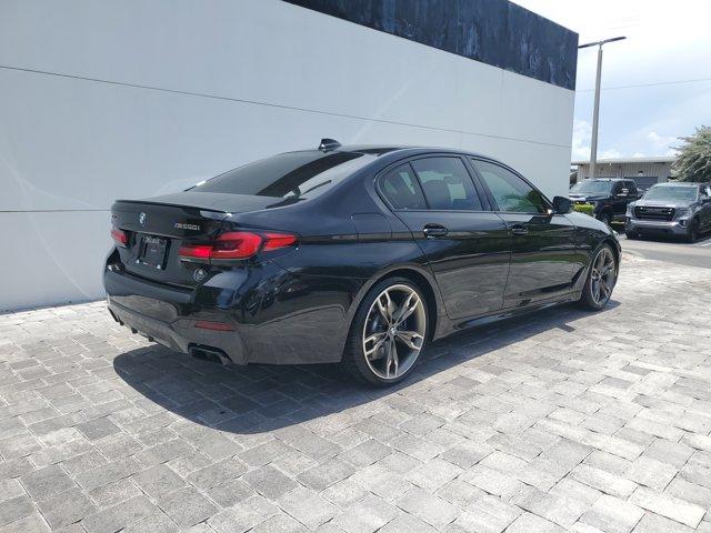 used 2021 BMW M550 car, priced at $46,662