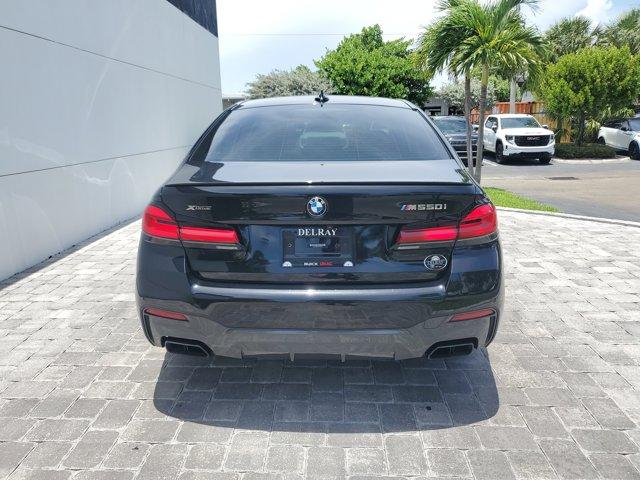 used 2021 BMW M550 car, priced at $46,662