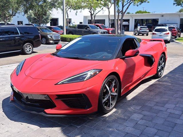used 2021 Chevrolet Corvette car, priced at $72,378