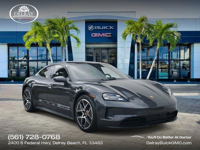 used 2025 Porsche Taycan car, priced at $94,135