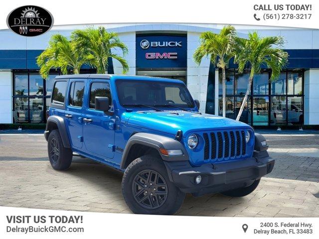 used 2024 Jeep Wrangler car, priced at $38,103