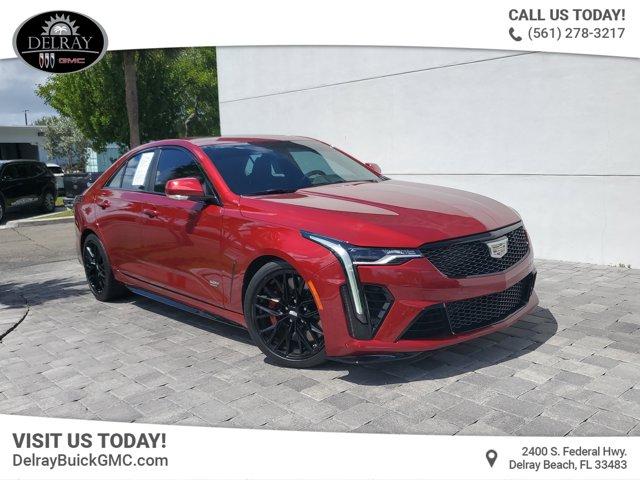 used 2024 Cadillac CT4-V car, priced at $66,668