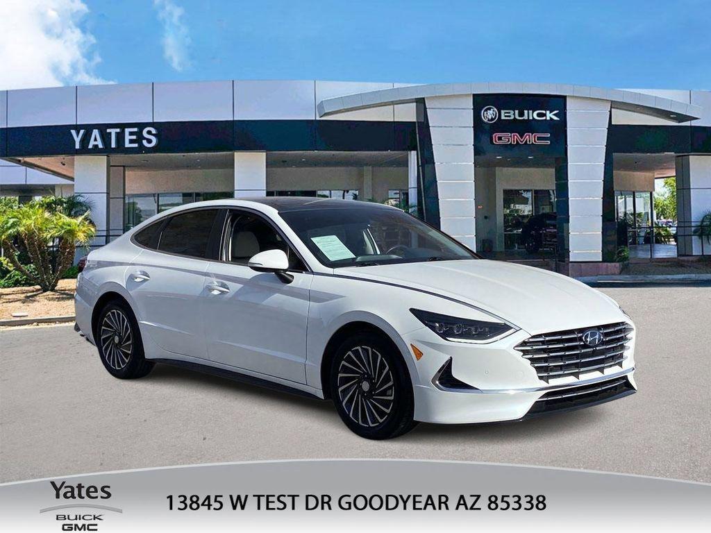 used 2022 Hyundai Sonata Hybrid car, priced at $22,998