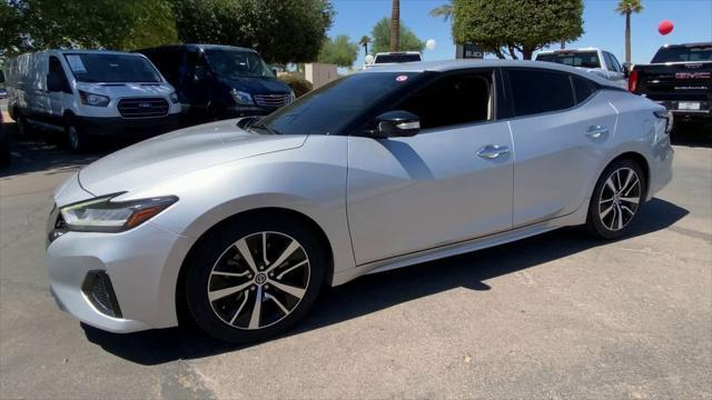 used 2021 Nissan Maxima car, priced at $18,296