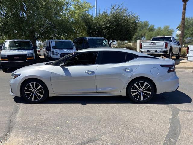 used 2021 Nissan Maxima car, priced at $18,296