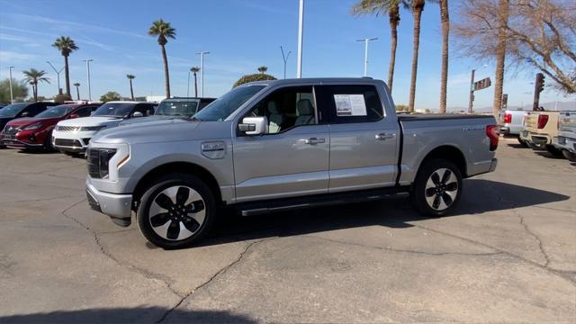 used 2023 Ford F-150 Lightning car, priced at $55,996