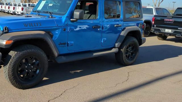 used 2021 Jeep Wrangler car, priced at $29,972