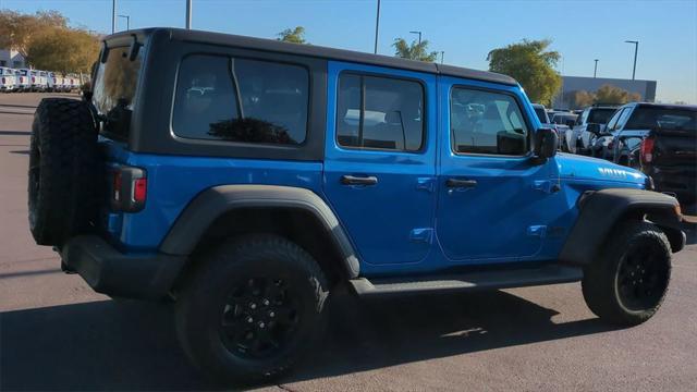 used 2021 Jeep Wrangler car, priced at $29,972