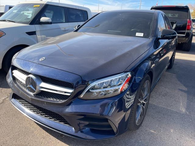 used 2020 Mercedes-Benz AMG C 43 car, priced at $36,490