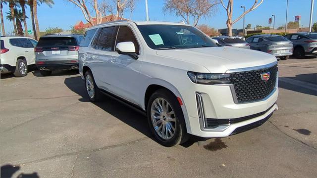 used 2022 Cadillac Escalade car, priced at $69,852