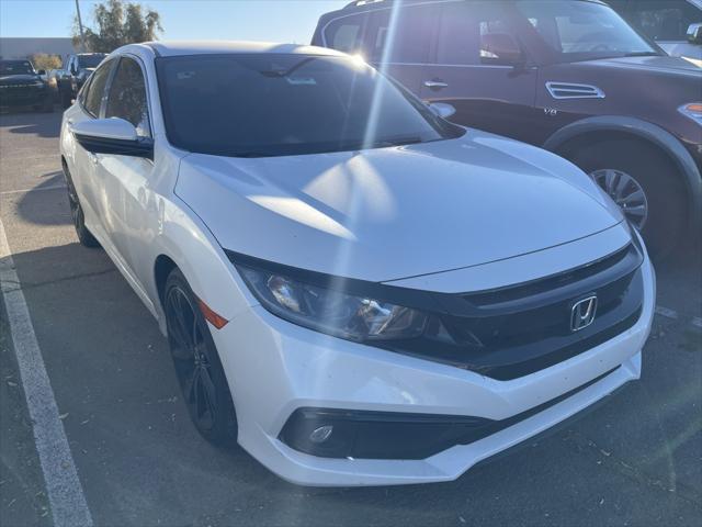 used 2020 Honda Civic car, priced at $18,490