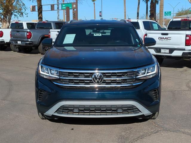 used 2021 Volkswagen Atlas Cross Sport car, priced at $21,999