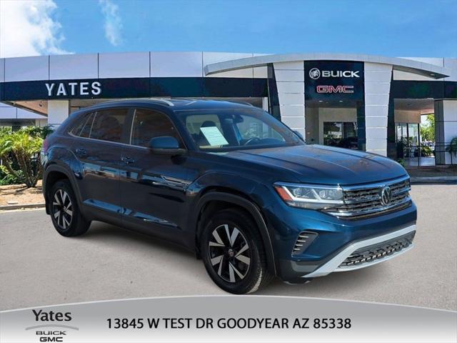 used 2021 Volkswagen Atlas Cross Sport car, priced at $21,999