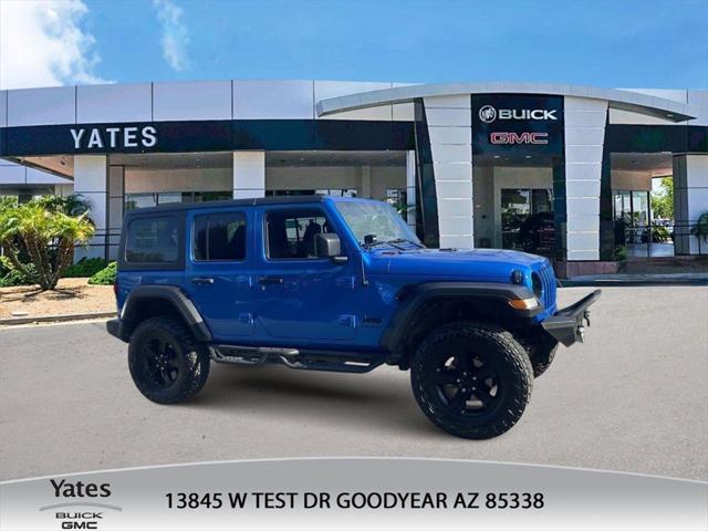 used 2023 Jeep Wrangler car, priced at $29,990