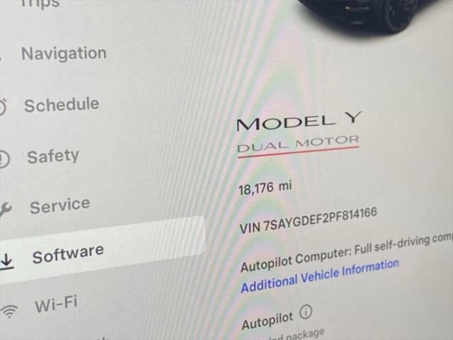 used 2023 Tesla Model Y car, priced at $34,917