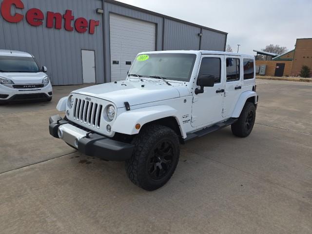 used 2017 Jeep Wrangler Unlimited car, priced at $27,888