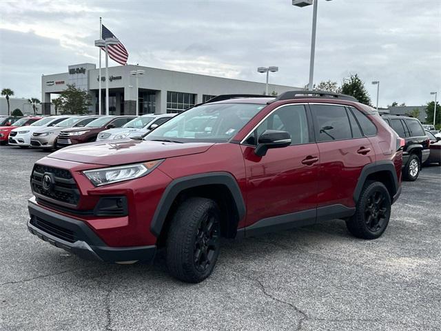 used 2021 Toyota RAV4 car, priced at $34,980