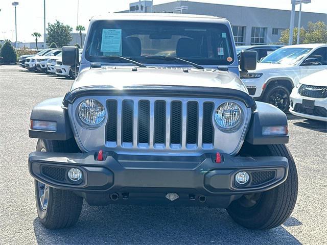 used 2021 Jeep Wrangler Unlimited car, priced at $33,850