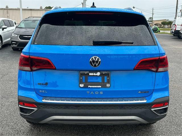 used 2024 Volkswagen Taos car, priced at $28,450