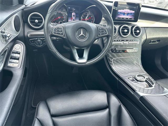 used 2018 Mercedes-Benz C-Class car, priced at $19,980