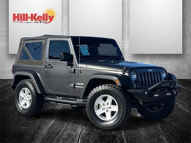 used 2017 Jeep Wrangler car, priced at $18,987