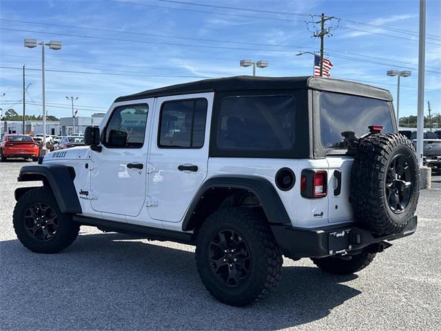 used 2021 Jeep Wrangler Unlimited car, priced at $32,500
