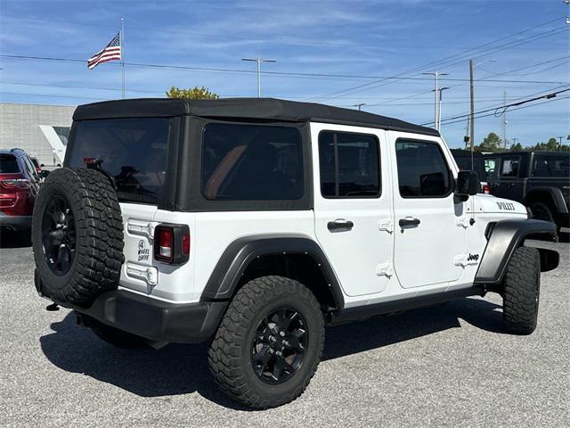 used 2021 Jeep Wrangler Unlimited car, priced at $32,500