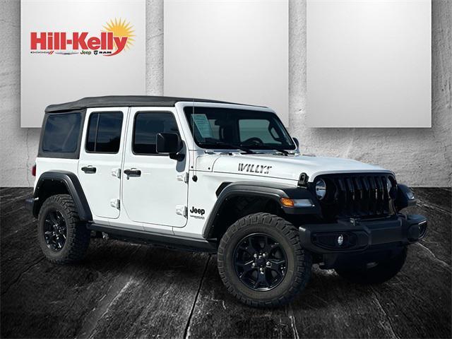 used 2021 Jeep Wrangler Unlimited car, priced at $32,500