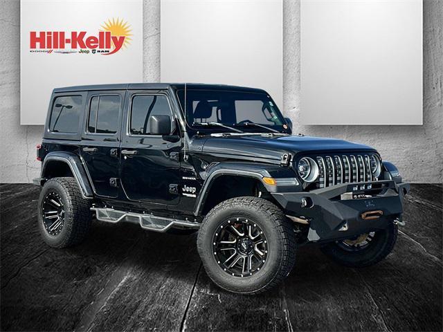 used 2020 Jeep Wrangler Unlimited car, priced at $37,500