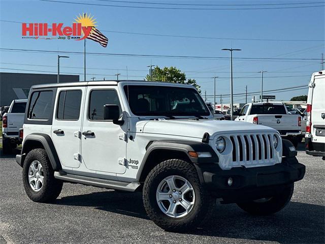 used 2021 Jeep Wrangler Unlimited car, priced at $26,750