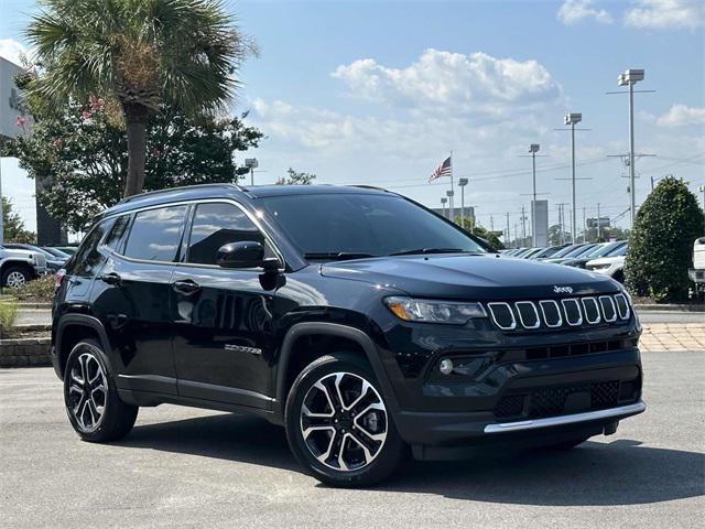 used 2022 Jeep Compass car, priced at $26,450