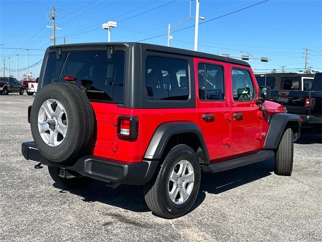 used 2020 Jeep Wrangler Unlimited car, priced at $34,500