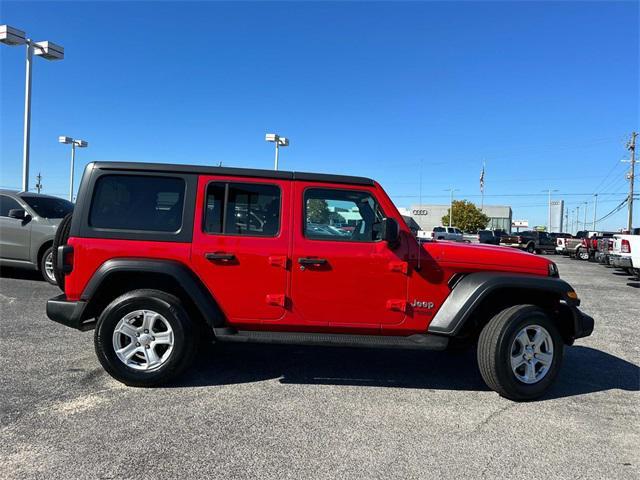 used 2020 Jeep Wrangler Unlimited car, priced at $34,500