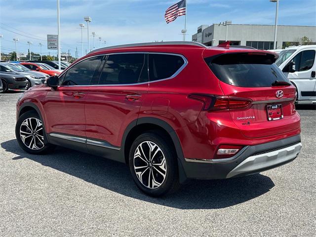 used 2020 Hyundai Santa Fe car, priced at $23,375