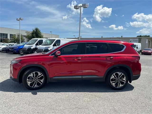 used 2020 Hyundai Santa Fe car, priced at $23,375