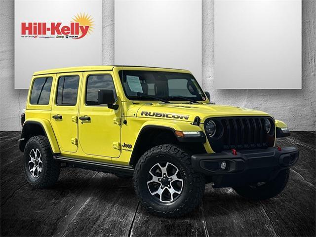 used 2022 Jeep Wrangler Unlimited car, priced at $38,450