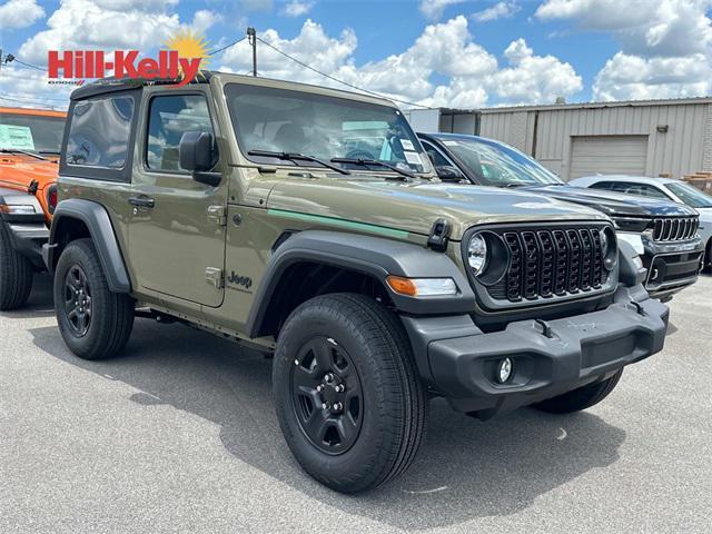 new 2025 Jeep Wrangler car, priced at $35,423