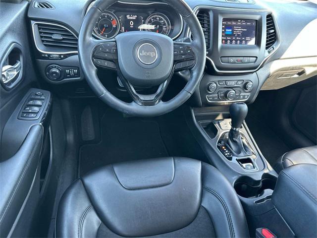 used 2021 Jeep Cherokee car, priced at $23,625