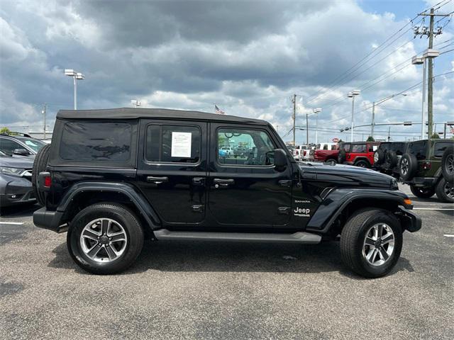 used 2021 Jeep Wrangler Unlimited car, priced at $34,600