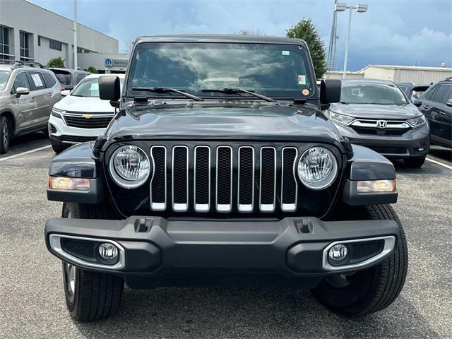 used 2021 Jeep Wrangler Unlimited car, priced at $34,600