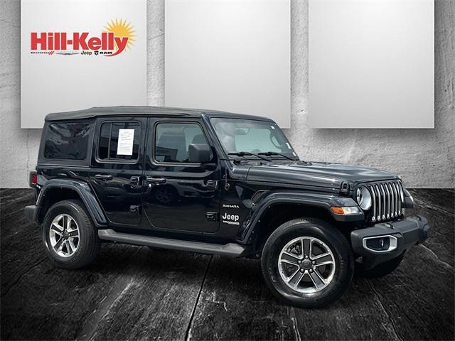 used 2021 Jeep Wrangler Unlimited car, priced at $34,600
