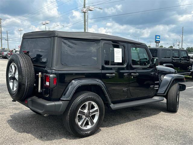 used 2021 Jeep Wrangler Unlimited car, priced at $34,600
