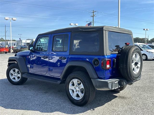 used 2019 Jeep Wrangler Unlimited car, priced at $29,725