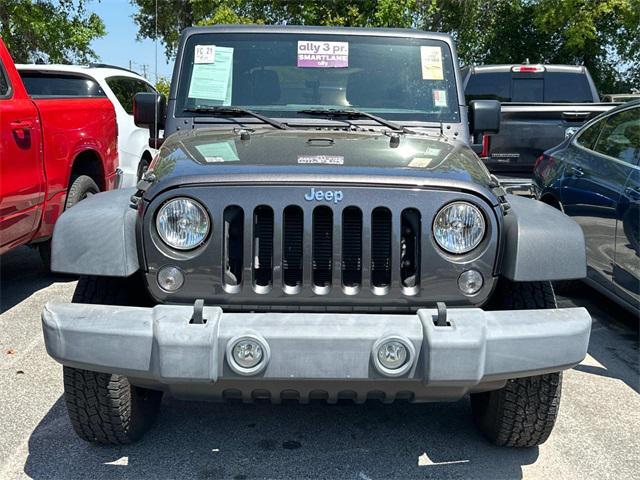 used 2018 Jeep Wrangler JK Unlimited car, priced at $23,650
