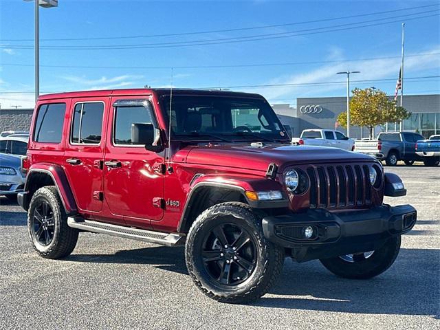 used 2021 Jeep Wrangler Unlimited car, priced at $30,980