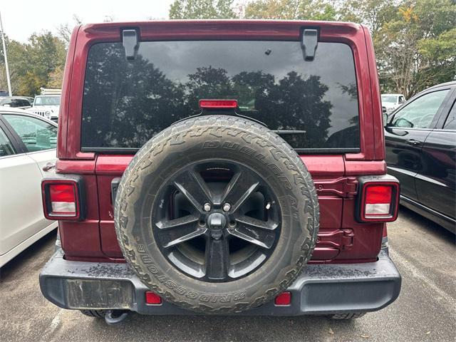 used 2021 Jeep Wrangler Unlimited car, priced at $33,750